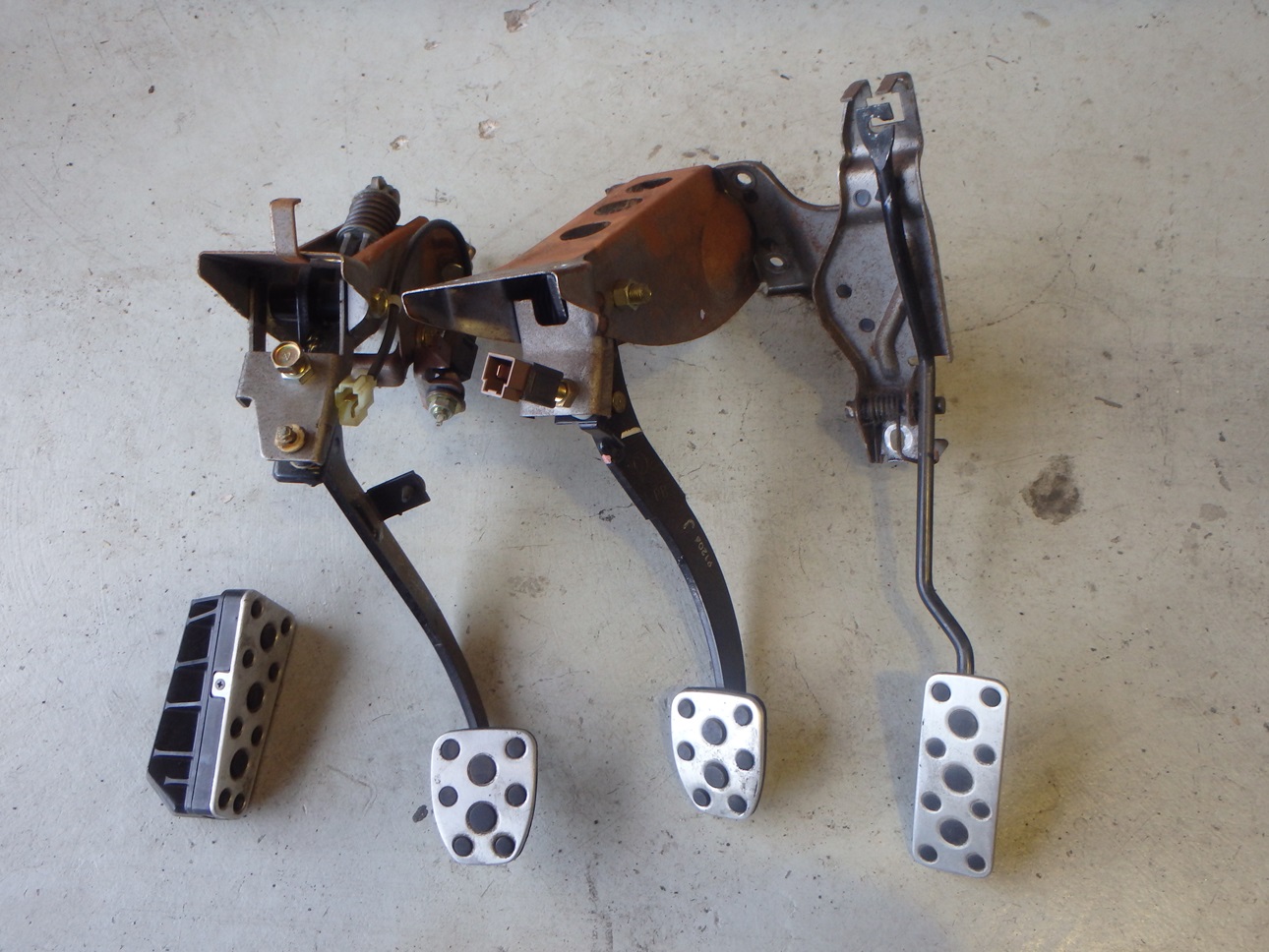 Sell Subaru Impreza WRX GC8 GF8 Alloy Clutch Brake Pedals Set 4 Piece